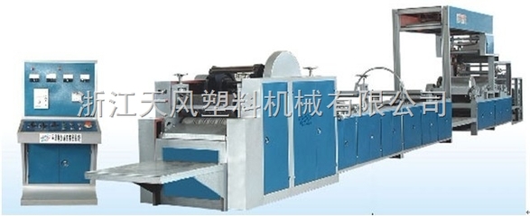 浙江天風塑料機械 專業(yè)制造TF-ZD750水泥袋專用制袋機械成套設備與電氣解決方案